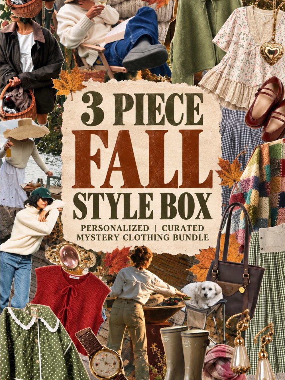 3 Piece Personalized Fall Style Box🍂